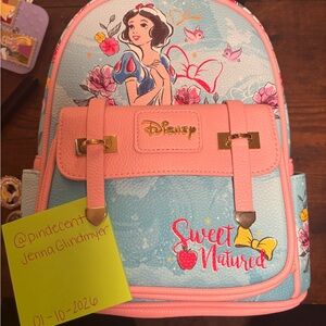 Disney Snow White Backpack - Pink and Blue